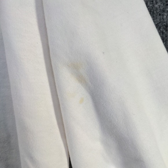 Blast Men's Pullover Sweater White Purple Colorful Striped Size 2X - Picture 5 of 13